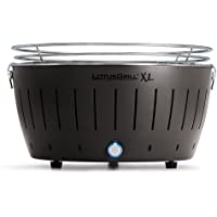 LotusGrill G-AN-435 - Barbacoa de carbón sin humo- color antracita- diámetro de la parrilla del grill de 435 mm- altura…